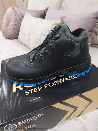 Botas de seguridad Robusta Gore-Tex Negras/Azules