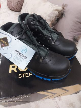Botas de seguridad Robusta Gore-Tex Negras/Azules