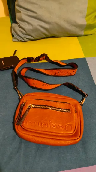 Bolso Desigual Marrón y Negro