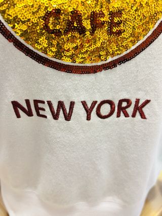 Sudadera Hard Rock Cafe New York Lentejuelas