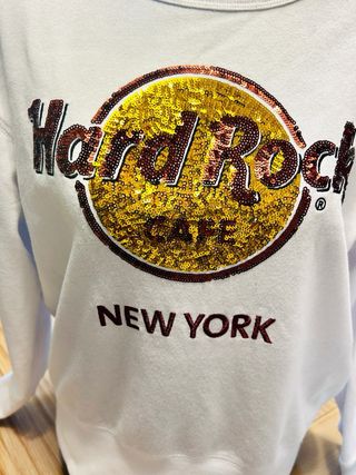Sudadera Hard Rock Cafe New York Lentejuelas