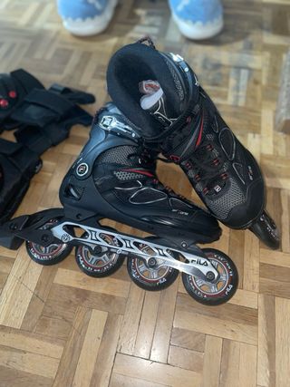 Patines en Línea Fila Negros Talla EUR 40