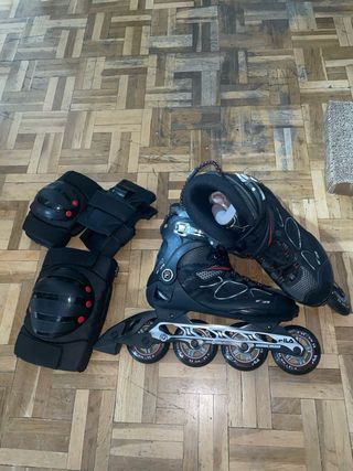 Patines en Línea Fila Negros Talla EUR 40