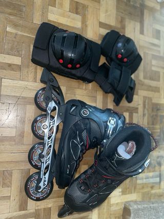 Patines en Línea Fila Negros Talla EUR 40
