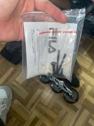 Patines en Línea Fila Negros Talla EUR 40