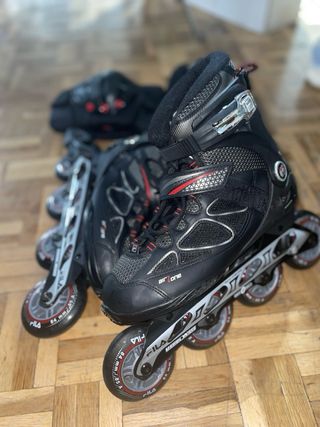 Patines en Línea Fila Negros Talla EUR 40