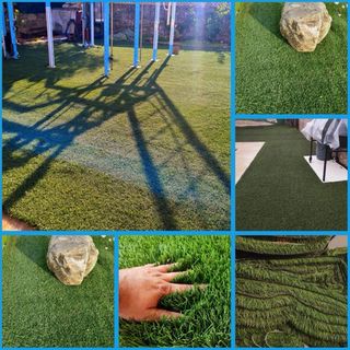 Césped artificial reciclado