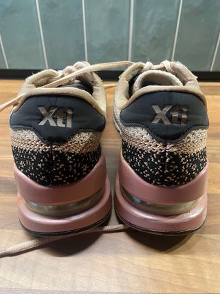 Deportivas XTI Mujer Talla 38 Beige/Rosa
