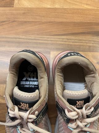 Deportivas XTI Mujer Talla 38 Beige/Rosa