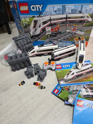 Treno LEGO City 60051 e Binari 7499
