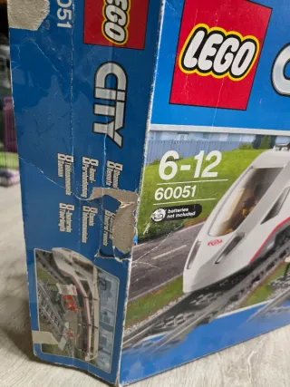 Treno LEGO City 60051 e Binari 7499