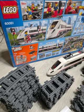 Treno LEGO City 60051 e Binari 7499