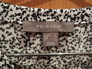 Camisa Primark Estampada Talla S