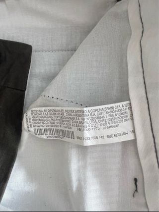Pantalón chino ZARA hombre talla 42