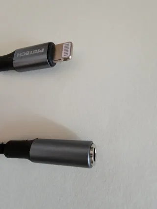 Adaptador Cable Lightning a Auriculares PROTECH