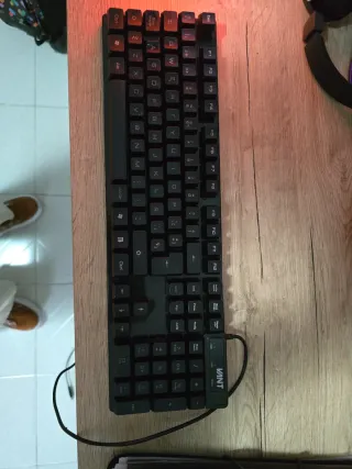 Teclado VANT QWERTY Negro