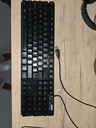 Teclado VANT QWERTY Negro