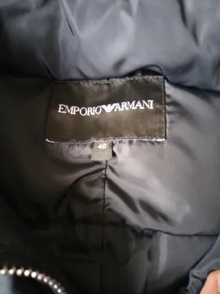 Plumas Emporio Armani Talla 40 azul oscuro