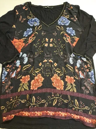 Jersey Desigual Talla S Estampado Floral