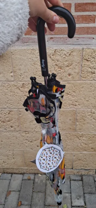 Paraguas Transparente Disney Mickey Mouse