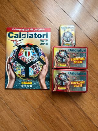 Lotto figurine Album Contenitori Panini