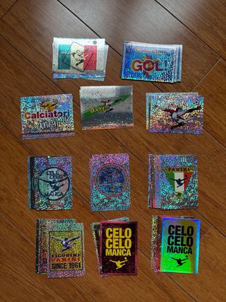 Lotto figurine Album Contenitori Panini