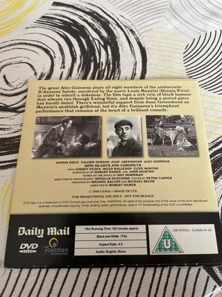 DVD Kind Hearts And Coronets Clásicos Británicos