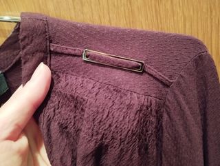 Camisa burdeos talla S