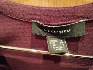 Camisa burdeos talla S