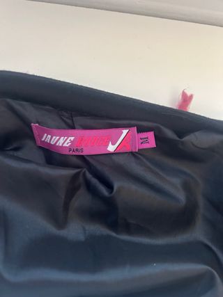 Chaqueta multicolor con flecos