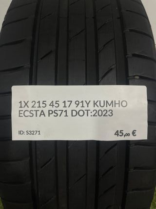 215 45 17 91Y KUMHO ECSTA PS71