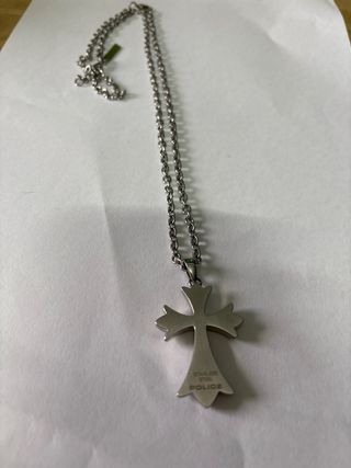 Colgante Police Plata