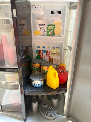 Frigorífico Juguete y Lote Comiditas Plástico