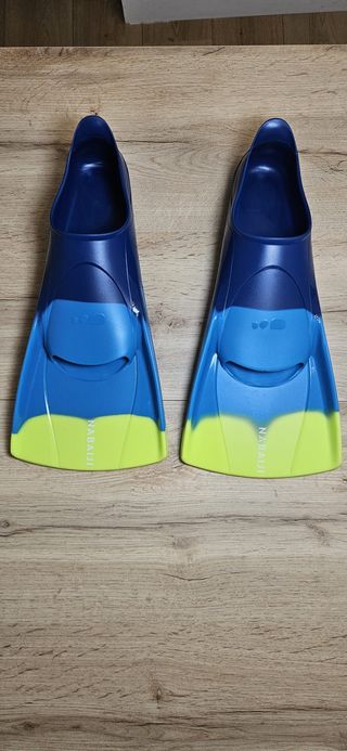 Aletas natación cortas Nabaiji Silifins 500, 39-40