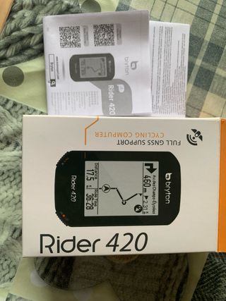 Ciclocomputador Bryton Rider 420