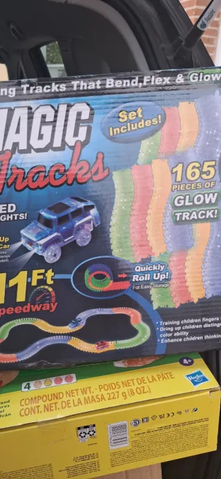 Magic Tracks Pista Coches Glow 165 Piezas