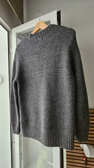 Jersey Superdry Lana Gris Talla S cálido!