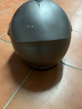 Casco de moto LS2 gris