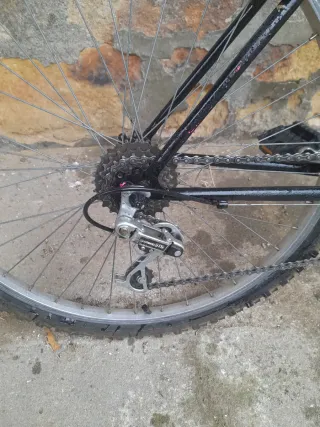 Bicicleta de Montaña Negra