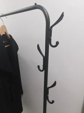 Perchero Metálico Negro