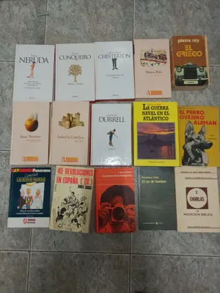 Lote 15 libros