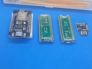 KIT 2 Raspberry Pi Pico,ATTINY85 y ESP32 Kit+Cable