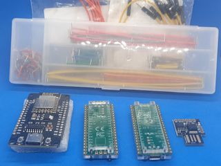 KIT 2 Raspberry Pi Pico,ATTINY85 y ESP32 Kit+Cable