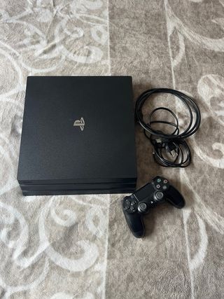 PS4 Pro Sony Nera + Controller e Cavi