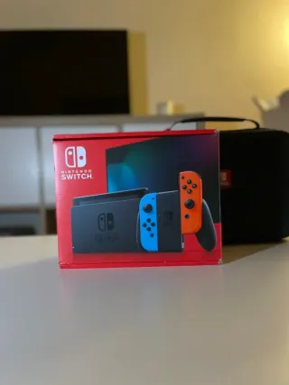 COMO NUEVO Nintendo switch con caja