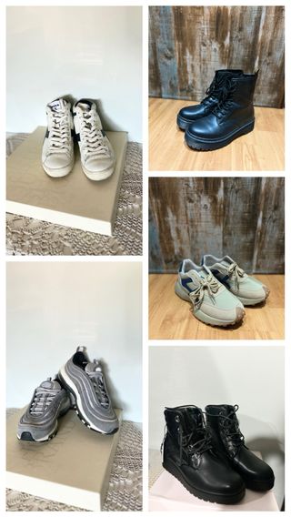 set 5 paia scarpe e stivaletti