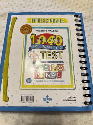 Código Penal. Estudia con Martina: Ley Orgánica...