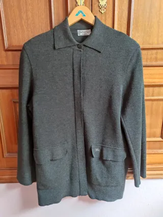 Chaqueta Burberrys Mujer Gris Oscuro