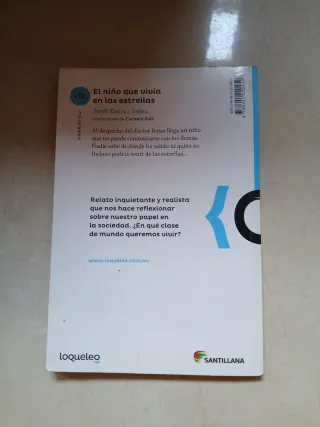 Elniño que vivia en las estrellas librolectura2eso