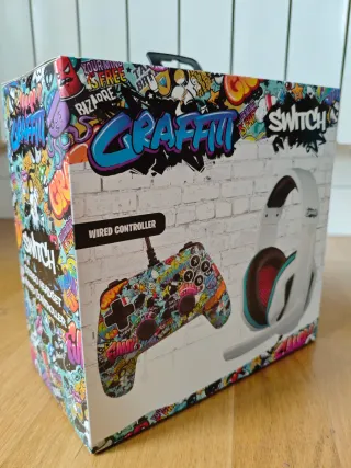 Auricolari e Mando Graffiti per Nintendo Switch